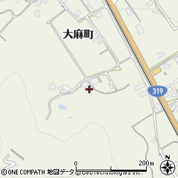 香川県善通寺市大麻町952-2周辺の地図