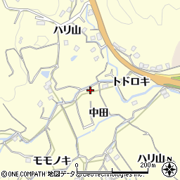 徳島県鳴門市北灘町櫛木中田14周辺の地図