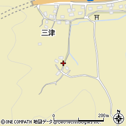 徳島県鳴門市北灘町折野三津208周辺の地図