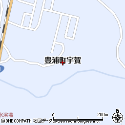 山口県下関市豊浦町大字宇賀周辺の地図