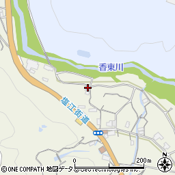 香川県高松市塩江町安原下第３号657-3周辺の地図