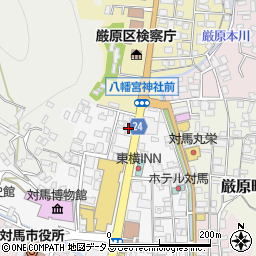 長崎県対馬市厳原町今屋敷650周辺の地図