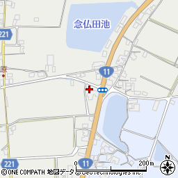 香川県三豊市三野町大見甲-84周辺の地図