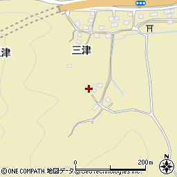 徳島県鳴門市北灘町折野三津205周辺の地図