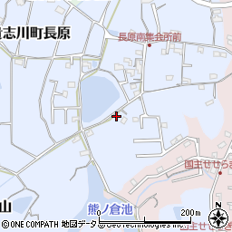 和歌山県紀の川市貴志川町長原1184周辺の地図