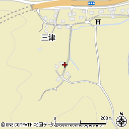 徳島県鳴門市北灘町折野三津209周辺の地図