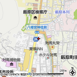 ＮＴＴホームテクノ九州支店福岡営業所対馬サービスセンタ周辺の地図