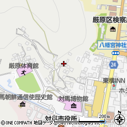 長崎県対馬市厳原町西里146周辺の地図