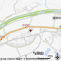 香川県東かがわ市与田山127周辺の地図