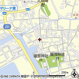 香川県三豊市仁尾町仁尾丁1115周辺の地図