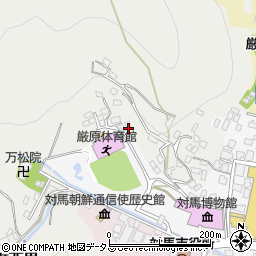 長崎県対馬市厳原町今屋敷670周辺の地図