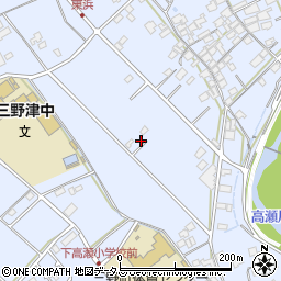 香川県三豊市三野町下高瀬638周辺の地図