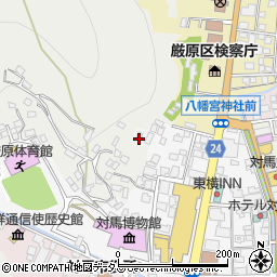 長崎県対馬市厳原町今屋敷147周辺の地図