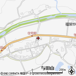 香川県東かがわ市与田山125周辺の地図