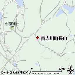 和歌山県紀の川市貴志川町長山周辺の地図