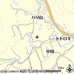 徳島県鳴門市北灘町櫛木モモノキ周辺の地図