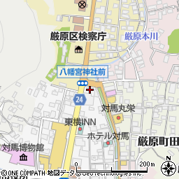 長崎県対馬市厳原町今屋敷779-1周辺の地図