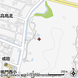 徳島県鳴門市鳴門町高島山路82周辺の地図