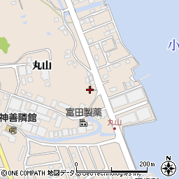 徳島県鳴門市瀬戸町明神丸山122周辺の地図