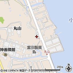徳島県鳴門市瀬戸町明神丸山123周辺の地図
