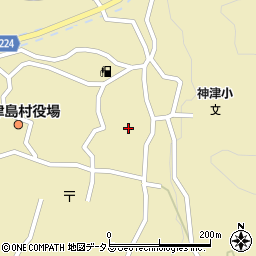 東京都神津島村884周辺の地図