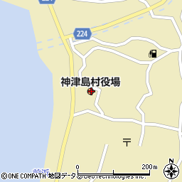 神津島村教育委員会周辺の地図
