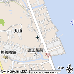 徳島県鳴門市瀬戸町明神丸山124周辺の地図