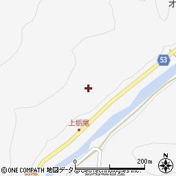 奈良県吉野郡天川村栃尾292周辺の地図