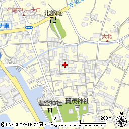 香川県三豊市仁尾町仁尾丁1132周辺の地図