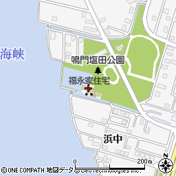 徳島県鳴門市鳴門町高島浜中1周辺の地図