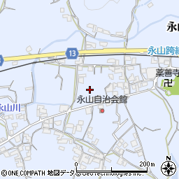 和歌山県和歌山市永山周辺の地図