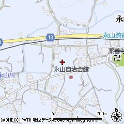 和歌山県和歌山市永山周辺の地図