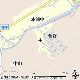 徳島県鳴門市瀬戸町堂浦本浦中30周辺の地図