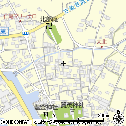 香川県三豊市仁尾町仁尾丁1133周辺の地図