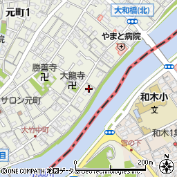 原田和雄司法書士事務所周辺の地図