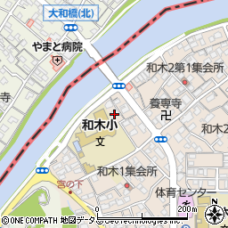 山口県玖珂郡和木町和木1丁目13-37周辺の地図