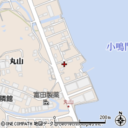 徳島県鳴門市瀬戸町明神丸山203周辺の地図