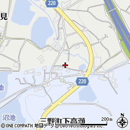香川県三豊市三野町大見甲-677周辺の地図