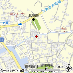 香川県三豊市仁尾町仁尾丁1281周辺の地図