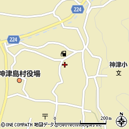東京都神津島村822周辺の地図