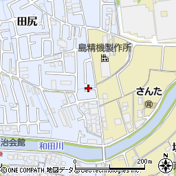 和歌山県和歌山市田尻245周辺の地図