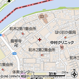 山口県玖珂郡和木町和木2丁目12周辺の地図