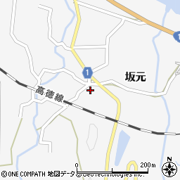 香川県東かがわ市坂元179周辺の地図