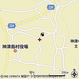 東京都神津島村824周辺の地図