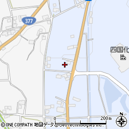 香川県東かがわ市西山435周辺の地図