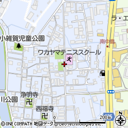 和歌山県和歌山市小雑賀周辺の地図
