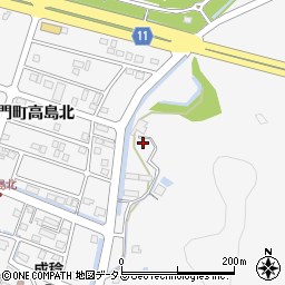 徳島県鳴門市鳴門町高島山路233周辺の地図
