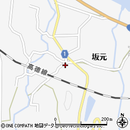 香川県東かがわ市坂元170周辺の地図