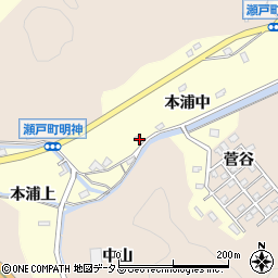 徳島県鳴門市瀬戸町堂浦本浦中54周辺の地図