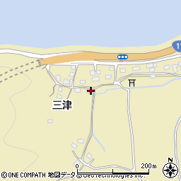 徳島県鳴門市北灘町折野三津253-2周辺の地図